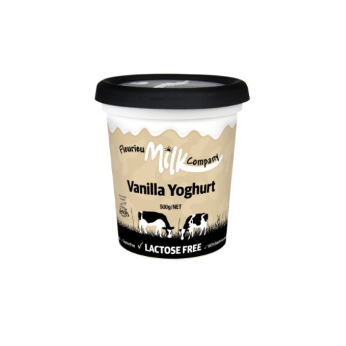 Yoghurt Vanila Lactose free 500 gms