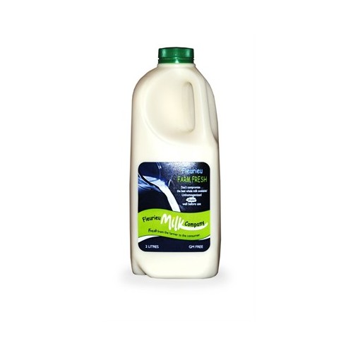 Milk, Full Cream Un-Homogenised 2 lts