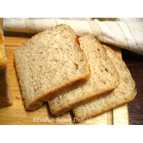 Bread Loaf, whole meal Sliced